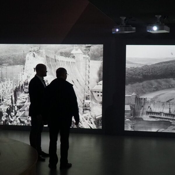 Edertalsperre Blick in Ausstellung